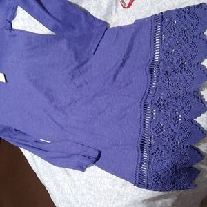 Miyang purple 💜 long sleeve dress size xsmall